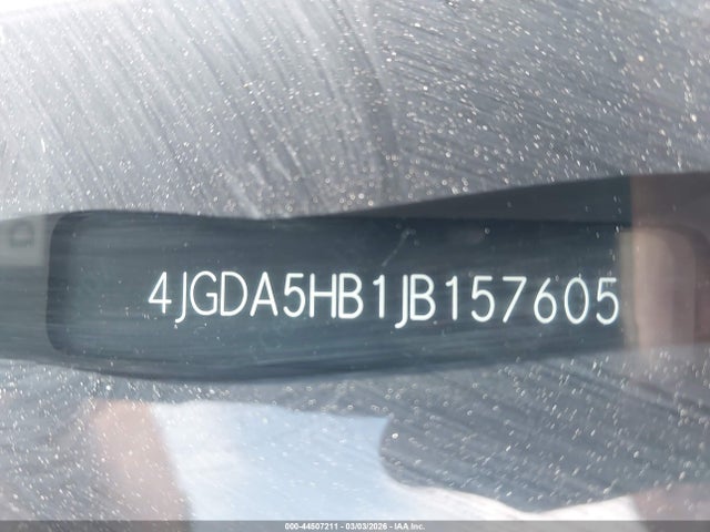 44507211 :رقم المزاد ، 4JGDA5HB1JB157605 vin ، 2018 Mercedes-benz Gle 350 4matic مزاد بيع