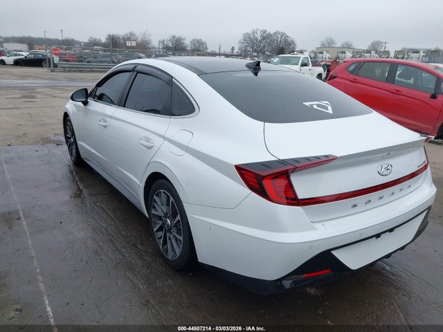 2021 Hyundai Sonata Limited მანქანა იყიდება აუქციონზე, vin: 5NPEH4J29MH125965, აუქციონის ნომერი: 44507214