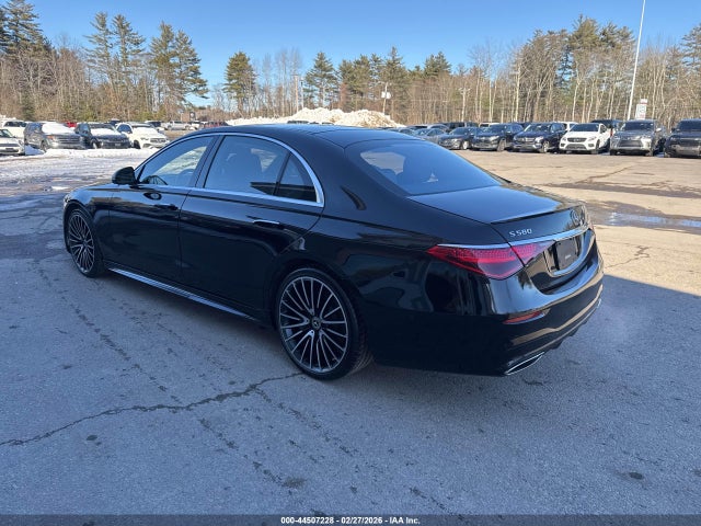 2022 MERCEDES-BENZ S 580 W1K6G7GB8NA100778 Photo 2