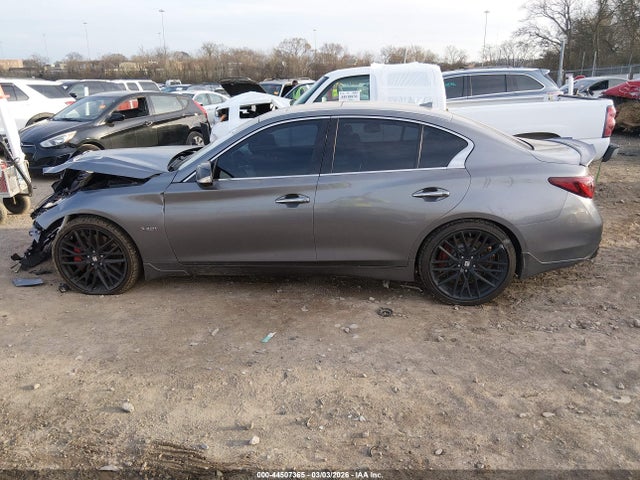 Продажа на аукционе авто 2018 Infiniti Q50 3.0t Red Sport 400, vin: JN1FV7AP7JM460429, номер лота: 44507365