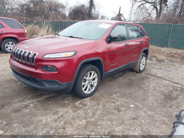 Продаж на аукціоні авто 2015 Jeep Cherokee Sport, vin: 1C4PJLAB5FW596645, номер лоту: 44507374