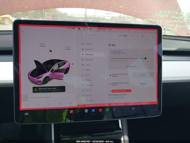 Продаж на аукціоні авто 2019 Tesla Model 3 Long Range/performance, vin: 5YJ3E1EB7KF437108, номер лоту: 44507487