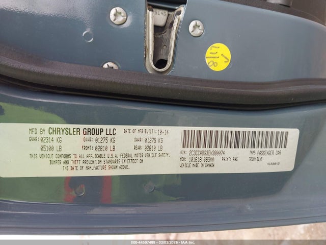 Продаж на аукціоні авто 2014 Chrysler 300 300s, vin: 2C3CCABG3EH380074, номер лоту: 44507488