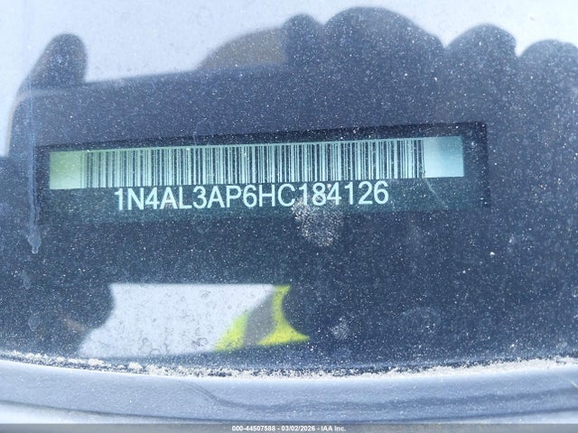 1N4AL3AP6HC184126 Nissan Altima 2.5 Sv