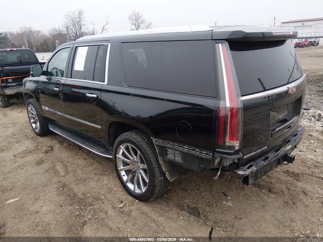 2017 Cadillac Escalade Esv Premium Luxury მანქანა იყიდება აუქციონზე, vin: 1GYS4JKJ5HR144590, აუქციონის ნომერი: 44507603