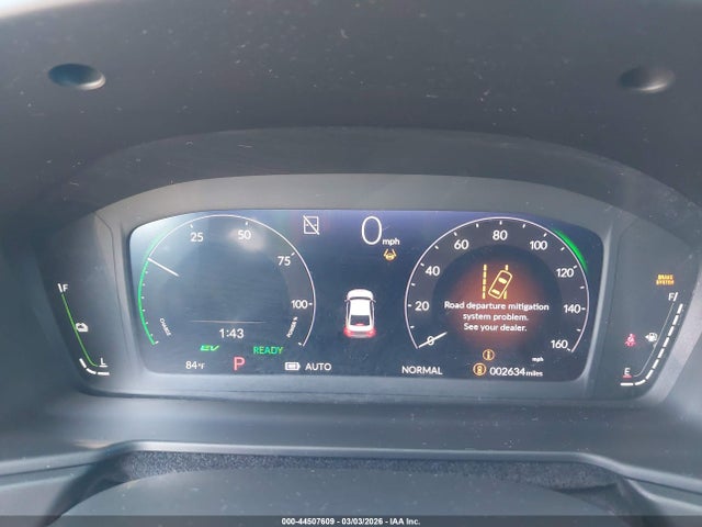 44507609 :رقم المزاد ، 1HGCY2F5XSA082905 vin ، 2025 Honda Accord Hybrid Sport مزاد بيع