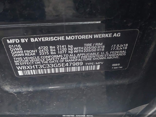 2016 BMW X1 WBXHT3C33G5E47989 Photo 8