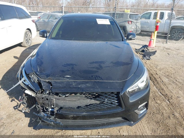 44507701 :رقم المزاد ، JN1EV7AR2JM432745 vin ، 2018 Infiniti Q50 3.0t Luxe مزاد بيع