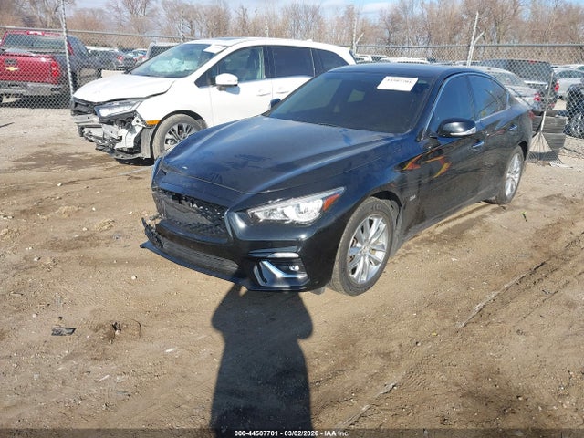 44507701 :رقم المزاد ، JN1EV7AR2JM432745 vin ، 2018 Infiniti Q50 3.0t Luxe مزاد بيع