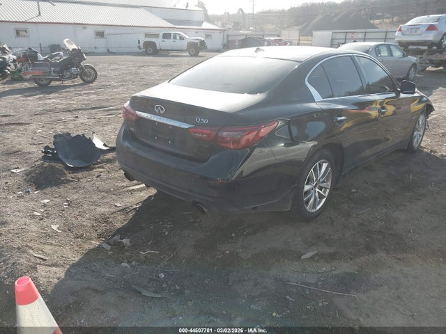 44507701 :رقم المزاد ، JN1EV7AR2JM432745 vin ، 2018 Infiniti Q50 3.0t Luxe مزاد بيع
