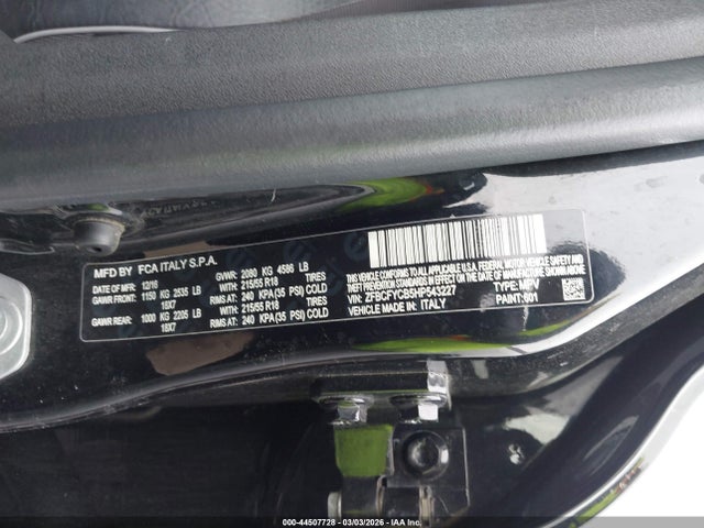 2017 FIAT 500X ZFBCFYCB5HP543227 Photo 8