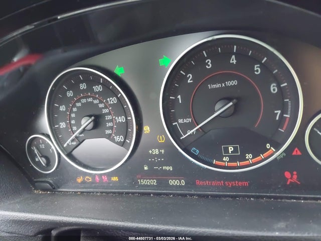 2014 Bmw 335i მანქანა იყიდება აუქციონზე, vin: WBA3A9C52EF479092, აუქციონის ნომერი: 44507731