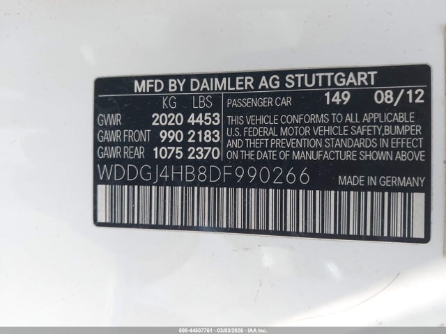 2013 MERCEDES-BENZ C 250 WDDGJ4HB8DF990266 Photo 8