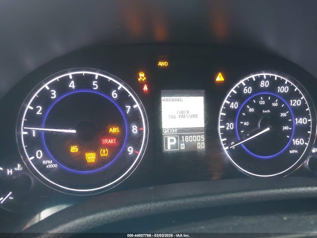Aukcja sprzedaży 2011 Infiniti G37x, vin: JN1CV6EL1BM262211, numer aukcji: 44507766