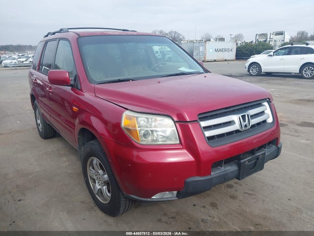 2006 Honda Pilot Ex-l მანქანა იყიდება აუქციონზე, vin: 5FNYF18546B022827, აუქციონის ნომერი: 44507812