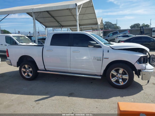 44507858 :رقم المزاد ، 1C6RR6LT2KS591839 vin ، 2019 Ram 1500 Classic Big Horn  4x2 5'7 Box مزاد بيع
