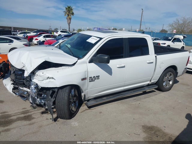 44507858 :رقم المزاد ، 1C6RR6LT2KS591839 vin ، 2019 Ram 1500 Classic Big Horn  4x2 5'7 Box مزاد بيع