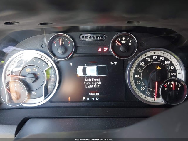 44507858 :رقم المزاد ، 1C6RR6LT2KS591839 vin ، 2019 Ram 1500 Classic Big Horn  4x2 5'7 Box مزاد بيع