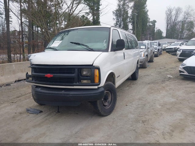 44507909 :رقم المزاد ، 1GAHG39R411237984 vin ، 2001 Chevrolet Express مزاد بيع