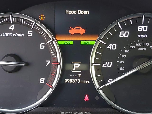 44507975 :رقم المزاد ، 19UUB2F59JA010078 vin ، 2018 Acura Tlx Tech Pkg مزاد بيع