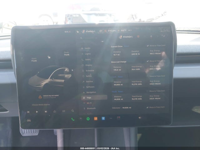 44508051 :رقم المزاد ، 5YJ3E1EB6RF807183 vin ، 2024 Tesla Model 3 Long Range Dual Motor All-wheel Drive مزاد بيع
