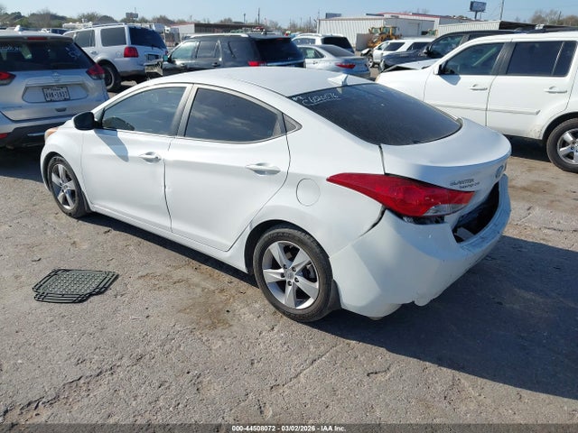 44508072 :رقم المزاد ، 5NPDH4AE4DH390248 vin ، 2013 Hyundai Elantra Gls مزاد بيع