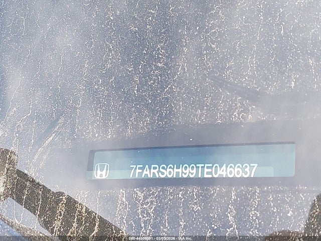 7FARS6H99TE046637 Honda Cr-v Hybrid Awd Sport Touring