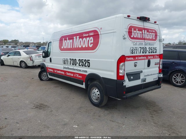 Aukcja sprzedaży 2022 Ram Promaster 2500 High Roof 159 Wb, vin: 3C6LRVDG1NE101321, numer aukcji: 44508132
