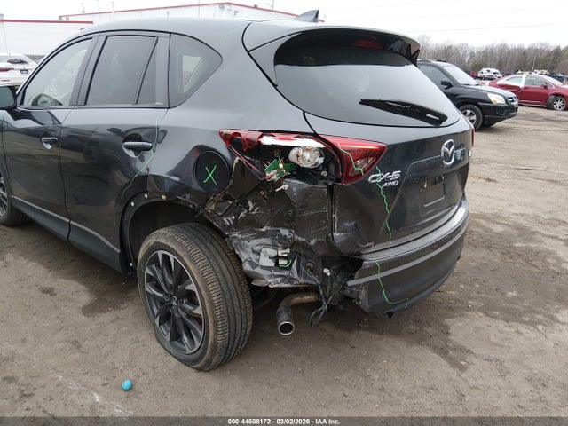 2016 Mazda Cx-5 Grand Touring მანქანა იყიდება აუქციონზე, vin: JM3KE4DY5G0693344, აუქციონის ნომერი: 44508172