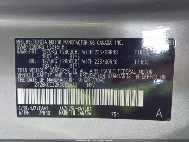 2024 Lexus Nx 350h Premium მანქანა იყიდება აუქციონზე, vin: 2T2GKCEZ2RC022470, აუქციონის ნომერი: 44508207