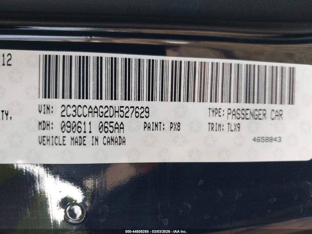 Aukcja sprzedaży 2013 Chrysler 300 Motown, vin: 2C3CCAAG2DH527629, numer aukcji: 44508288