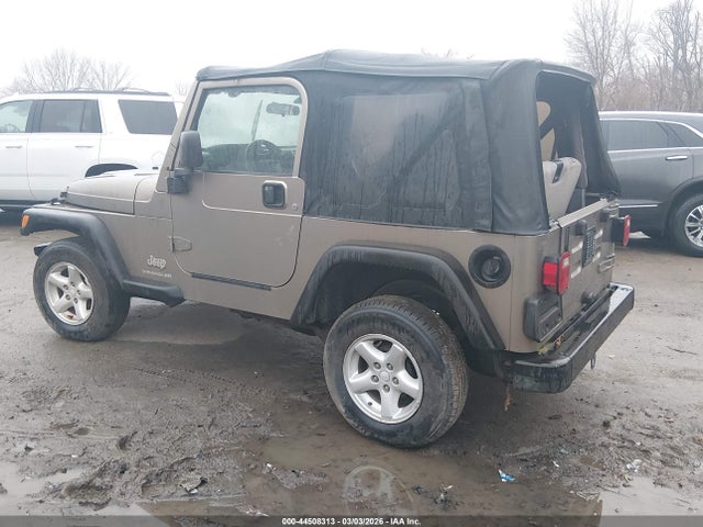 Продаж на аукціоні авто 2004 Jeep Wrangler Se, vin: 1J4FA29164P721932, номер лоту: 44508313