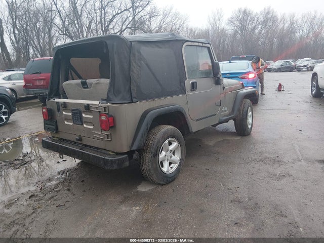 Продаж на аукціоні авто 2004 Jeep Wrangler Se, vin: 1J4FA29164P721932, номер лоту: 44508313