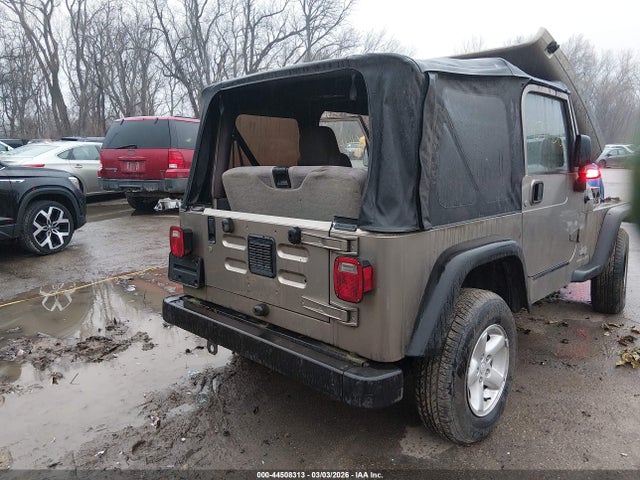 Продаж на аукціоні авто 2004 Jeep Wrangler Se, vin: 1J4FA29164P721932, номер лоту: 44508313