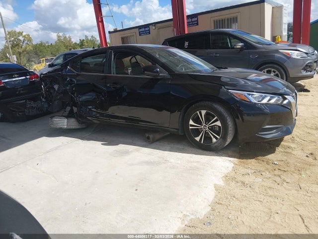 44508317 :رقم المزاد ، 3N1AB8CV1MY282443 vin ، 2021 Nissan Sentra Sv Xtronic Cvt مزاد بيع