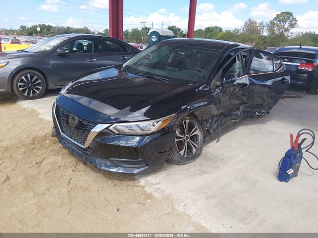 44508317 :رقم المزاد ، 3N1AB8CV1MY282443 vin ، 2021 Nissan Sentra Sv Xtronic Cvt مزاد بيع