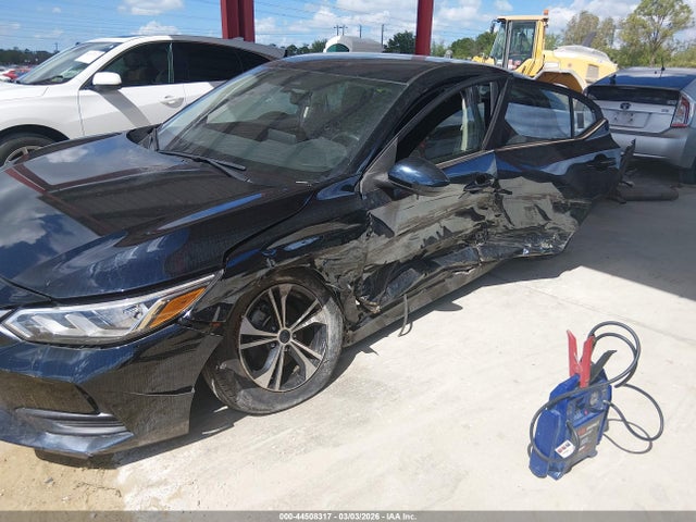 44508317 :رقم المزاد ، 3N1AB8CV1MY282443 vin ، 2021 Nissan Sentra Sv Xtronic Cvt مزاد بيع