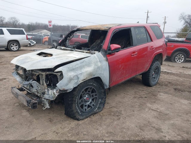 2019 Toyota 4runner Trd Off Road მანქანა იყიდება აუქციონზე, vin: JTEBU5JRXK5678487, აუქციონის ნომერი: 44508320