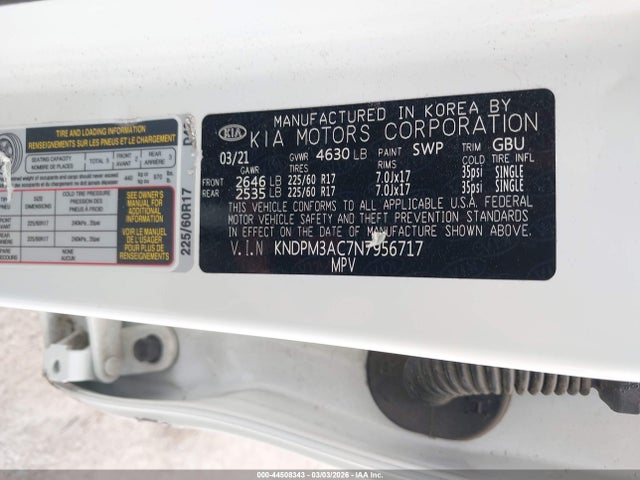 2022 KIA SPORTAGE KNDPM3AC7N7956717 Photo 8