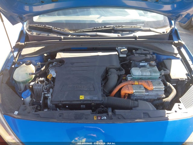KMHC65LC5JU088838 Hyundai Ioniq Hybrid Blue