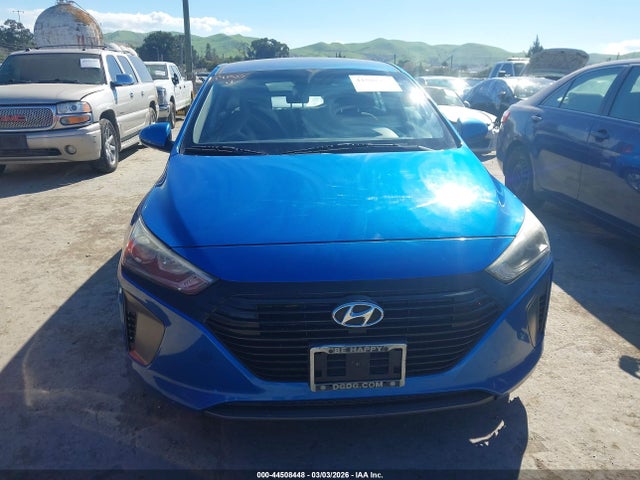 KMHC65LC5JU088838 Hyundai Ioniq Hybrid Blue