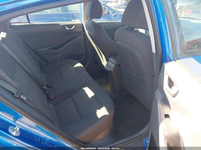 KMHC65LC5JU088838 Hyundai Ioniq Hybrid Blue