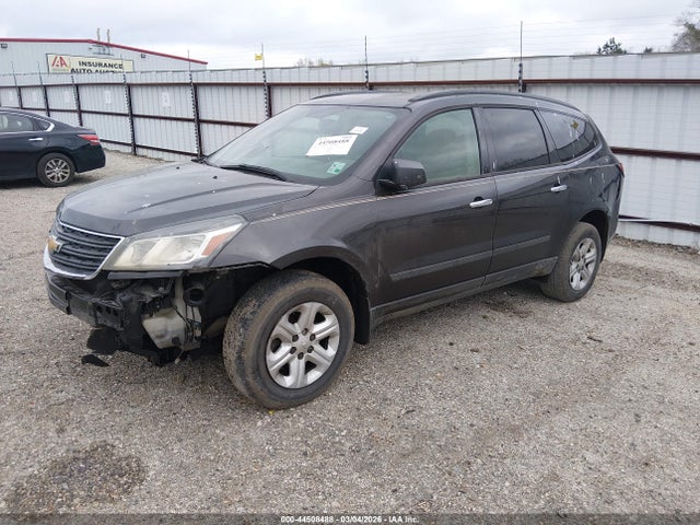 44508488 :رقم المزاد ، 1GNKRFED4FJ128409 vin ، 2015 Chevrolet Traverse Ls مزاد بيع
