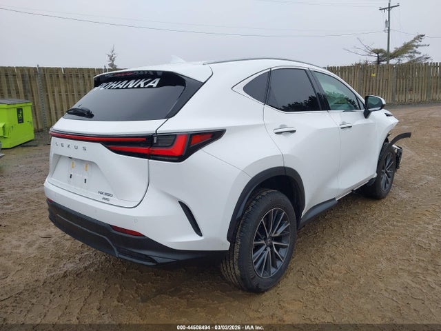 2026 Lexus Nx 350 Premium მანქანა იყიდება აუქციონზე, vin: 2T2GGCEZXTC102477, აუქციონის ნომერი: 44508494