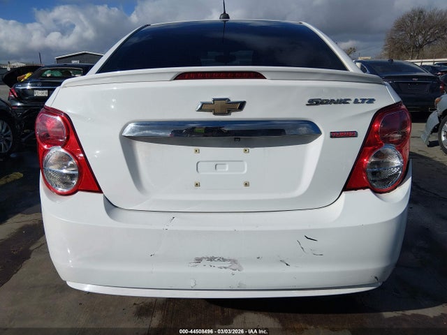 Aukcja sprzedaży 2016 Chevrolet Sonic Ltz Auto, vin: 1G1JE5SB2G4160507, numer aukcji: 44508496