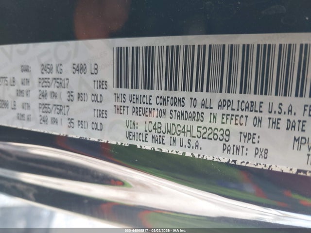 2017 JEEP WRANGLER UNLIMITED 1C4BJWDG4HL522639 Photo 8