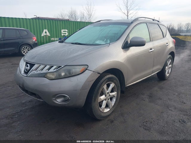 2009 Nissan Murano Sl მანქანა იყიდება აუქციონზე, vin: JN8AZ18W29W151087, აუქციონის ნომერი: 44508538