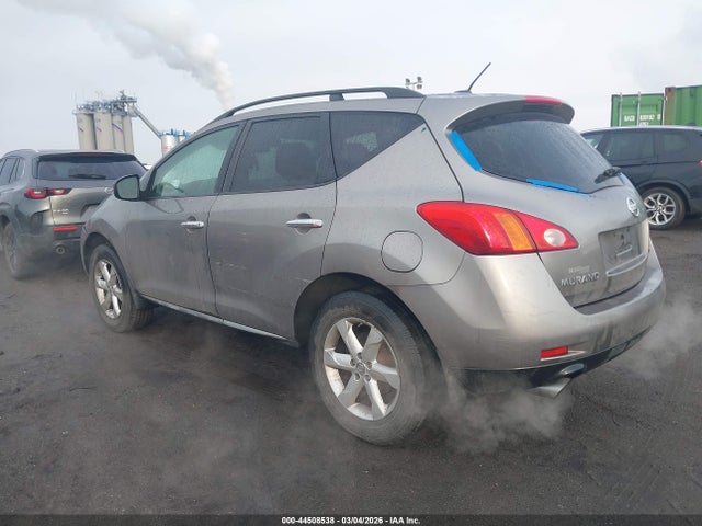 2009 Nissan Murano Sl მანქანა იყიდება აუქციონზე, vin: JN8AZ18W29W151087, აუქციონის ნომერი: 44508538