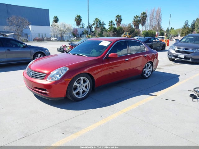 2003 Infiniti G35 Luxury Leather მანქანა იყიდება აუქციონზე, vin: JNKCV51E53M313627, აუქციონის ნომერი: 44508583