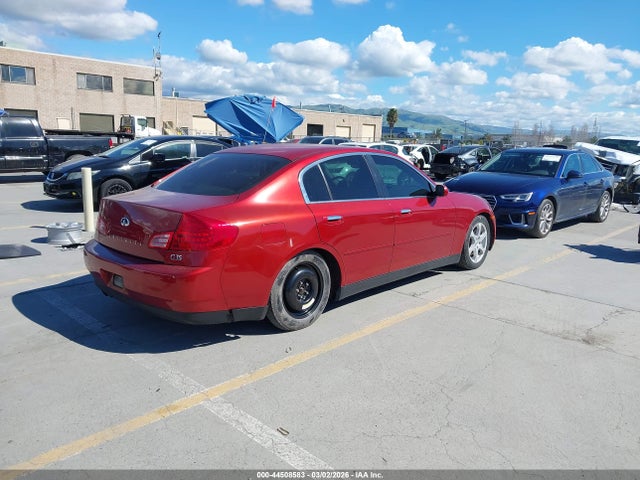 2003 Infiniti G35 Luxury Leather მანქანა იყიდება აუქციონზე, vin: JNKCV51E53M313627, აუქციონის ნომერი: 44508583